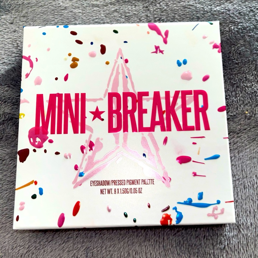 New Jeffree Star Mini Breaker eyeshadow/pressed pigment Palaette